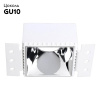 Встраиваемый светильник Crystal Lux CLT 051C1 WH-CH