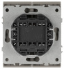 Переключатель Эра Arktik 16-1106-07 двойной 10АХ-250В титан Б0070370