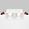 Встраиваемый светильник Maytoni Technical Alfa LED DL043-02-10W3K-SQ-W