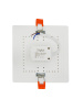 Встраиваемый светильник Elvan VLS-108SQ-18W-NH-Wh