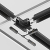 T-образный коннектор питания для магнитного шинопровода Maytoni Technical Magnetic track system Gravity TRA004CWT-22B