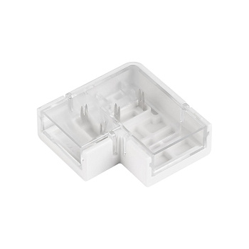 Коннектор угловой Arlight COB-MONO-10mm-2pin-STS-IP68 (Прозрачный) 059159