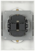 Розетка Эра Arktik 16-2105-08 двойная с заземлением 2X2P+E Schuko со шторками 16А-250В белый матовый Б0070461