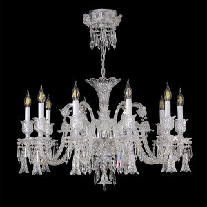 Подвесная люстра Crystal Lux VERSAILLES SP10 CHROME