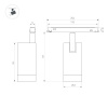 Трековый магнитный светильник Arlight MAG-ORIENT-SPOT-R45-12W Day4000-MIX (WH, 24 deg, 48V, TUYA Zigbee) (IP20 Металл) 061552