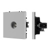 Механизм телевизионной розетки Arlight SCT-NOBE-MTV1-SFPL-IS (Никель) 061896