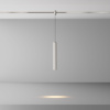 Трековый магнитный светильник Maytoni FOCUS LED TR155-1-5W3K-PT