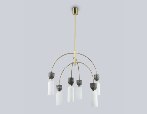 Люстра на штанге Ambrella Light High Light Ceramo Modern LH53333