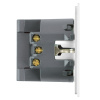 Розетка 1-местная 16А + USB + Type C (механизм) Stekker 250В 20W Мия RST16-3119-01 50438