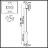 Подвесной светильник Odeon Light Hightech Anika 4291/5L