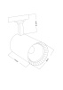 Трековый светильник Arte Lamp Vinsant A2664PL-1BK