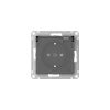 Розетка с зазем. со шт. с прозрач. крыш, 16А, IP44, мех., быстрозажим. Клем Systeme Electric AtlasDesign Aqua Карбон ATN441046S