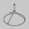 Основание круглое для трековых светильников Maytoni Technical Flarity TFC-Flar-H01-BS