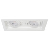 Встраиваемый светильник Arlight MS-VORTEX-BUILT-S170x90-2x12W Day4000 (WH-WH, 40 deg, 230V) 057771