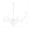 Люстра на штанге Nowodvorski Radius 7932