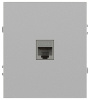 Розетка Эра Arktik 16-3107-03 информационная RJ45 алюминий Б0070476