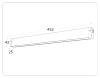 Трековый магнитный светильник Ambrella Light Magnetic 220V GL1281