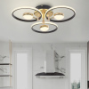 Потолочный светильник Arte Milano Ferrara 276140/3+3 BK/GD