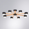 Потолочные люстры Arte Lamp Tenda A1624PL-8BK