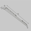 Трековый магнитный светильник Maytoni Basis TR030-4-30WTW-DD2-B