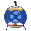 Удлинитель на металлической катушке 4-местный Stekker PRF02-41-30 30м 39296