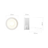 Светодиодный модуль Denkirs Slim LED 7W 3000К DK3000-7W