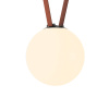 Трековый однофазный светильник Denkirs Belty Orb DK5555-BK