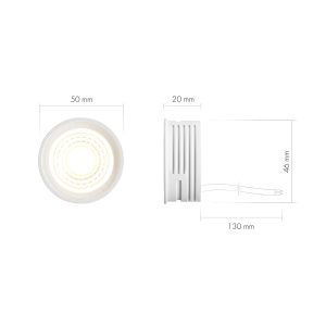 Светодиодный модуль Denkirs Slim LED 7W 4000К DK4000-7W