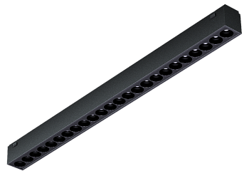 Трековый магнитный светильник iLedex Vision 4825-039-L389-24W-36DG-4000K-BK