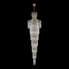 Каскадная люстра Crystal Lux ABRIL SP28 GOLD