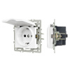 Механизм розетки влагозащищённый Arlight SCT-MCP-PL-WH (250V, 16A) 043745