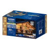 Гирлянда бахрома с эффектом мерцания Uniel ULD-B50006-880/TTK WARM WHITE IP44 UL-00013329