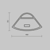 Комплект заглушек для профиля 30×30 2шт Maytoni Led Strip ALM-3030-EC 642073