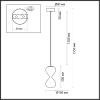 Подвесной светильник Odeon Light Pendant Glessi 5093/4L