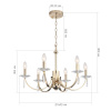 Подвесная люстра ST Luce Элеганс SL1405.203.06