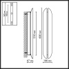 Настенный светильник Odeon Light Hightech Brando 7173/12WL