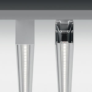 Подвесной светодиодный светильник Ideal Lux Fluo Bi-Emission 1800 3000K Aluminum 192727