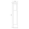 Уличный светильник Gauss Aura GD020