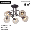 Потолочная люстра Vitaluce V43090-13/5PL