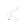 Коннектор угловой для шинопровода Arte Lamp Linea-accessories A484405L