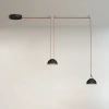 Трековый однофазный светильник Denkirs Belty flow DK5560-BK