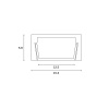 Накладной профиль для светодиодной ленты  Hesby Lighting Line HSBL_0195