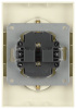 Розетка Эра Galaxy 15-2105-02 с заземлением двойная 2X2P+E Schuko со шторками IP20 16А-250В слоновая кость Б0070699
