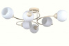 Люстра на штанге Natali Kovaltseva 81400/6C BEIGE GOLD