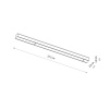 Трековый магнитный светильник Nowodvorski Line Led 11307