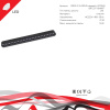 Трековый магнитный светильник (CCT+SMART) Reluce 13002-9.3-001UR magnetic LED16W BK CCT+SMART