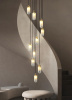Каскадная люстра DeLight Collection Sorno MT9056-10H brass