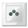 Розетка TV+FM+SAT Schneider Electric Merten MTN296719