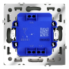 Проходной переключатель одноклавишный с подсветкой Voltum S70 VLS010407 (графит)