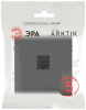 Розетка Эра Arktik 16-3107-06 информационная RJ45 графит Б0070479